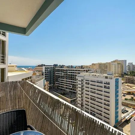 Apartamento Com Vista Espetacular, Ao Lado Da Praia Portimão Buitenkant foto